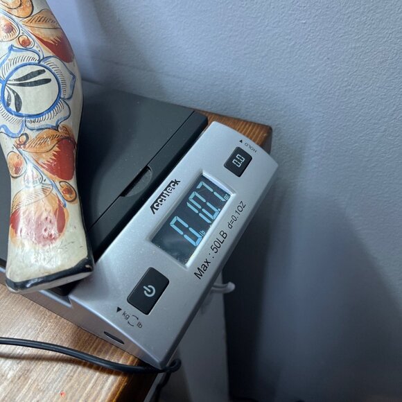 Vintage Tonala Mexican Pottery Hand Painted Pheasant Folk Art Figure 9” long - Picture 12 of 12